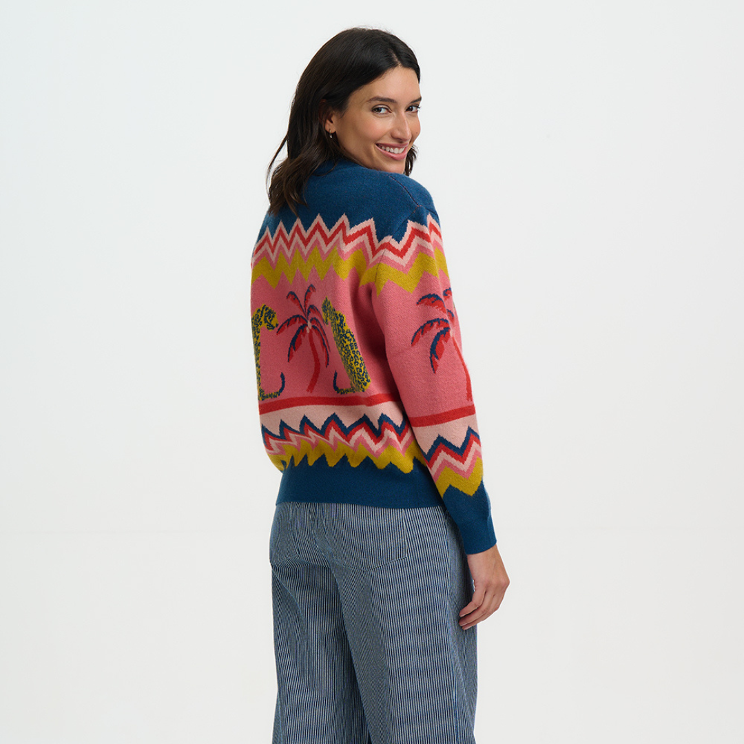 Solana Knitted Bomber