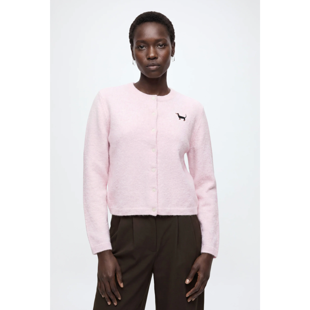 Dachshund Cardigan - Pink