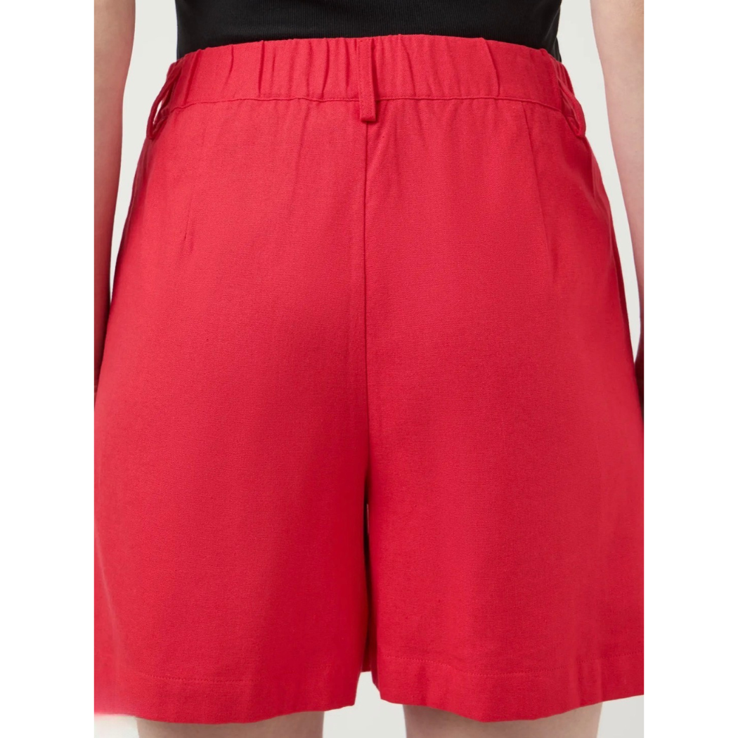 Lirma Red Tailored Shorts
