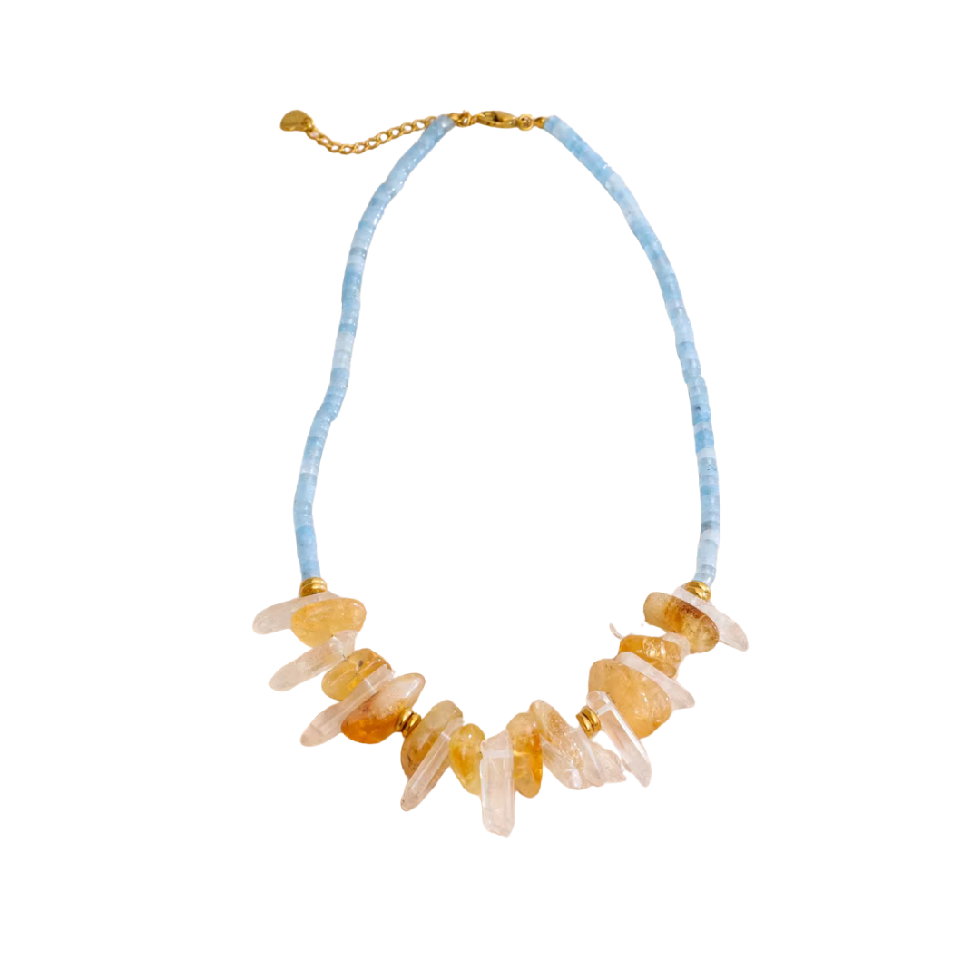 Marrakesh Natural Stone Necklace
