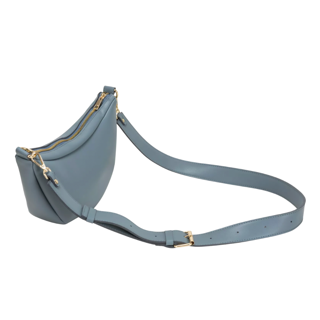 Verge Crossbody Bag (Soft Blue)