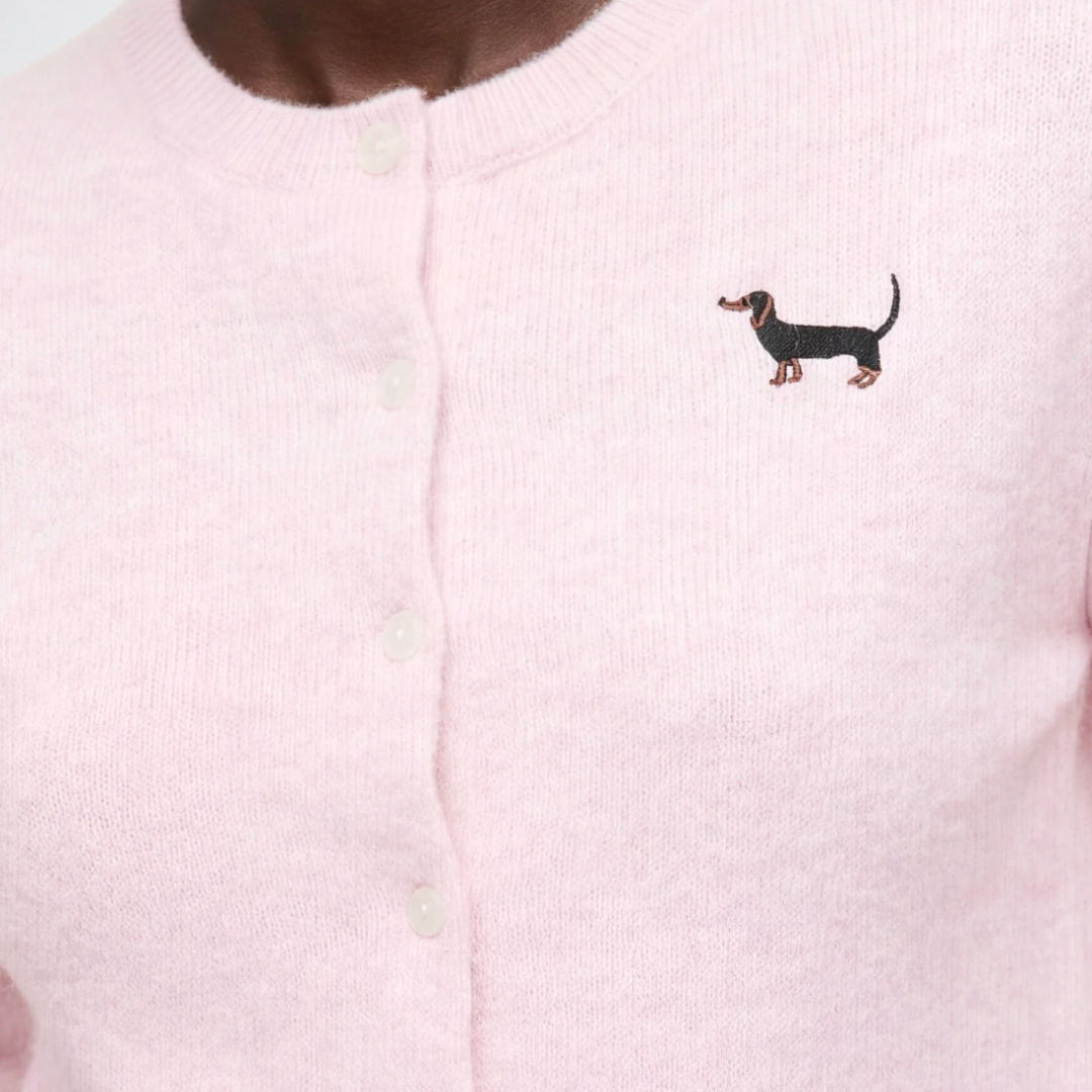 Dachshund Cardigan - Pink