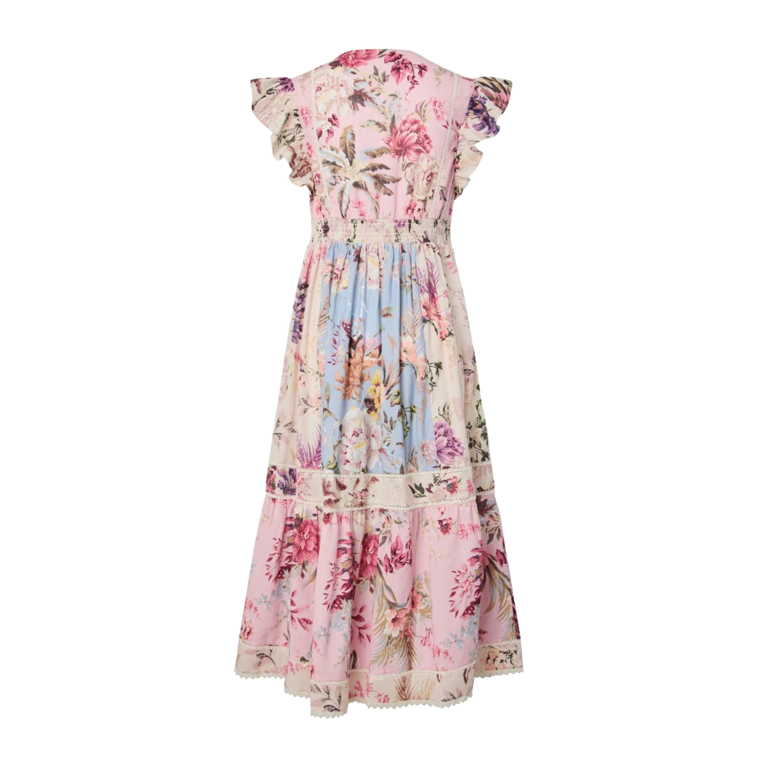 Messa Floral Midi Dress