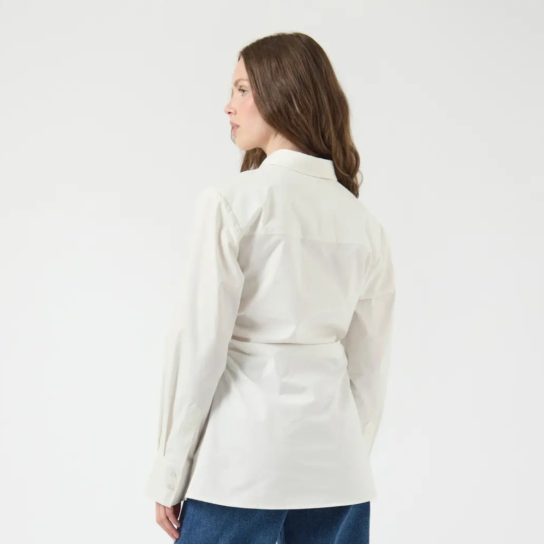 Areka Hourglass Cinched shirt
