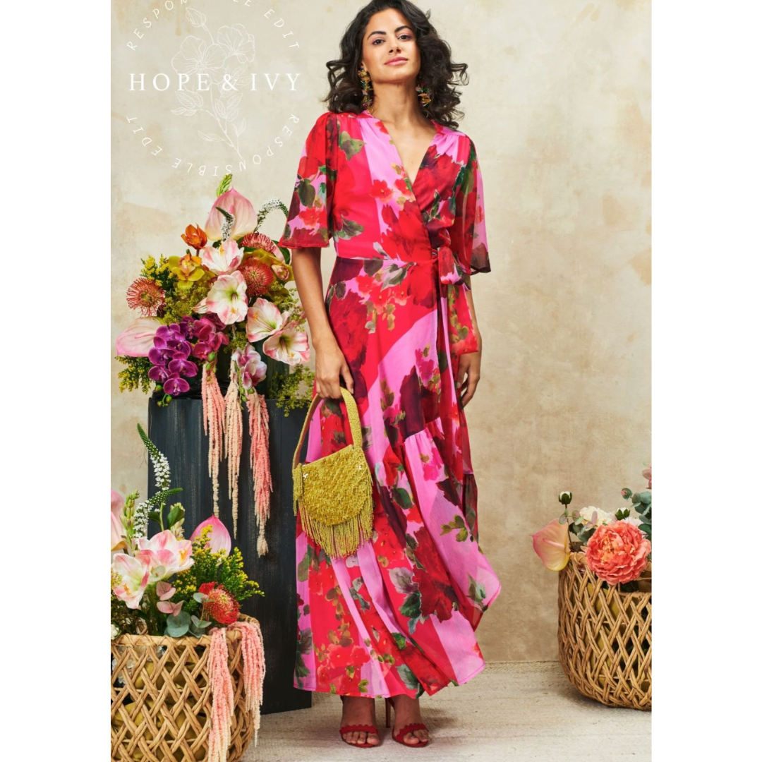 The Rosanna Wrap Dress