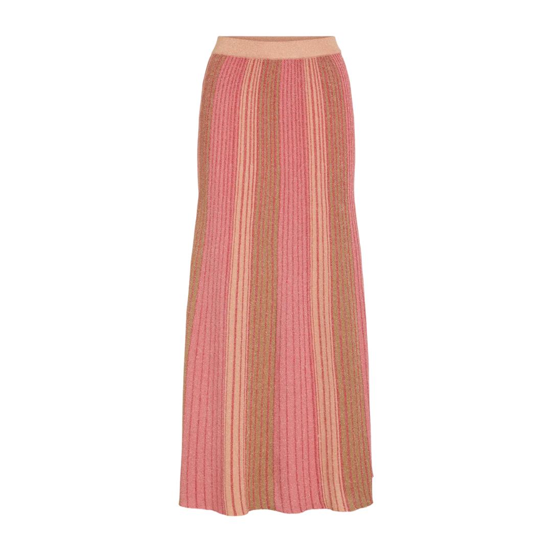 Elodie Crochet Knit Midi Skirt