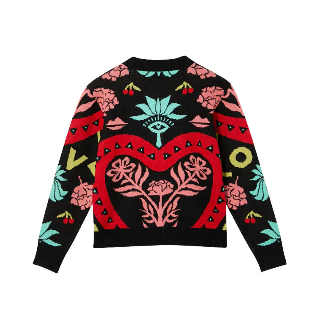 Black Amara Hollie Cardigan