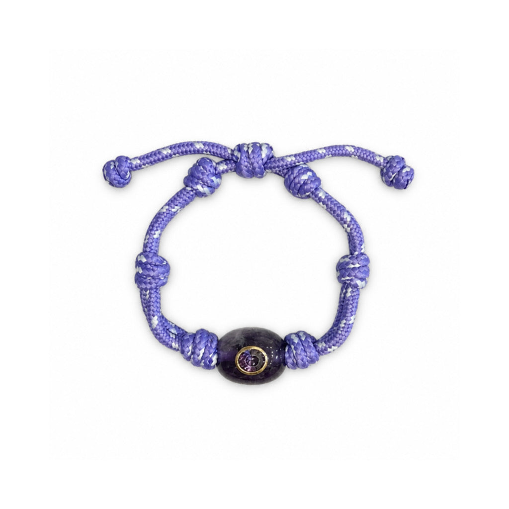 Harlow Paracord Necklace & Bracelet - purple