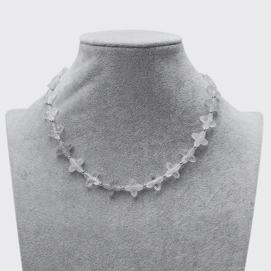 Acrylic Clover Necklace