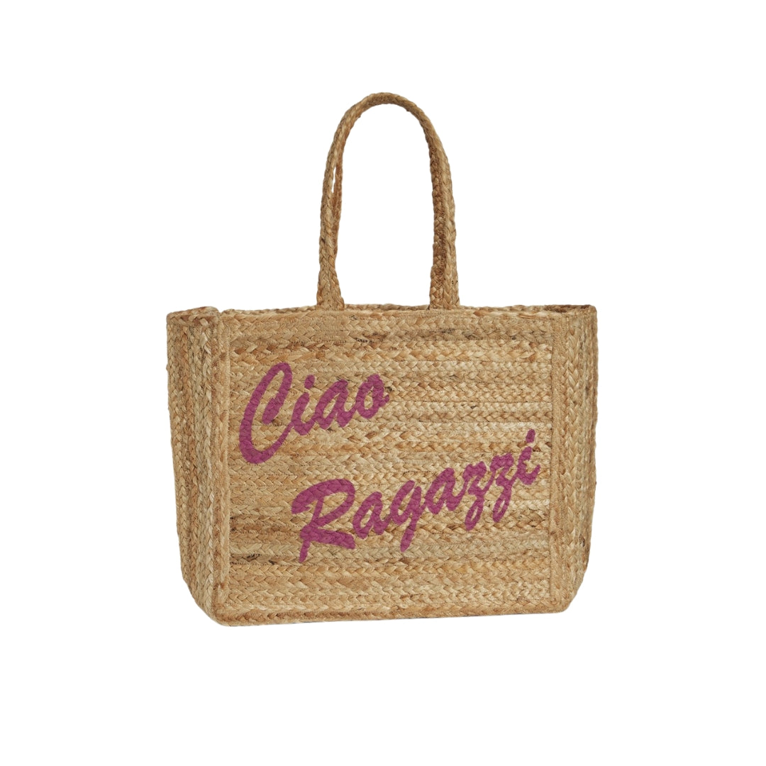 Ciao Rigazzi jute bag