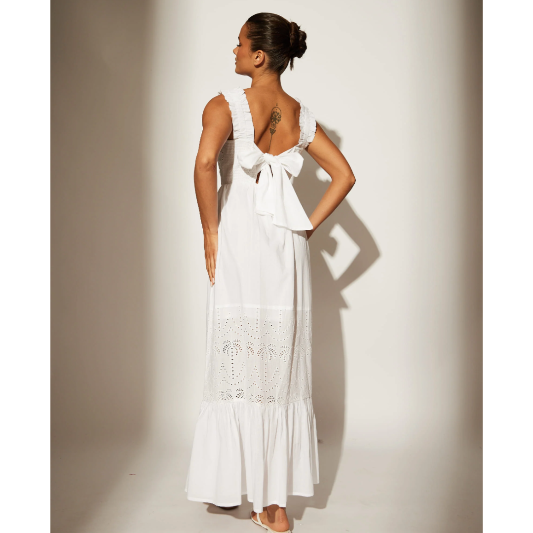 Penny Palm Maxi Dress