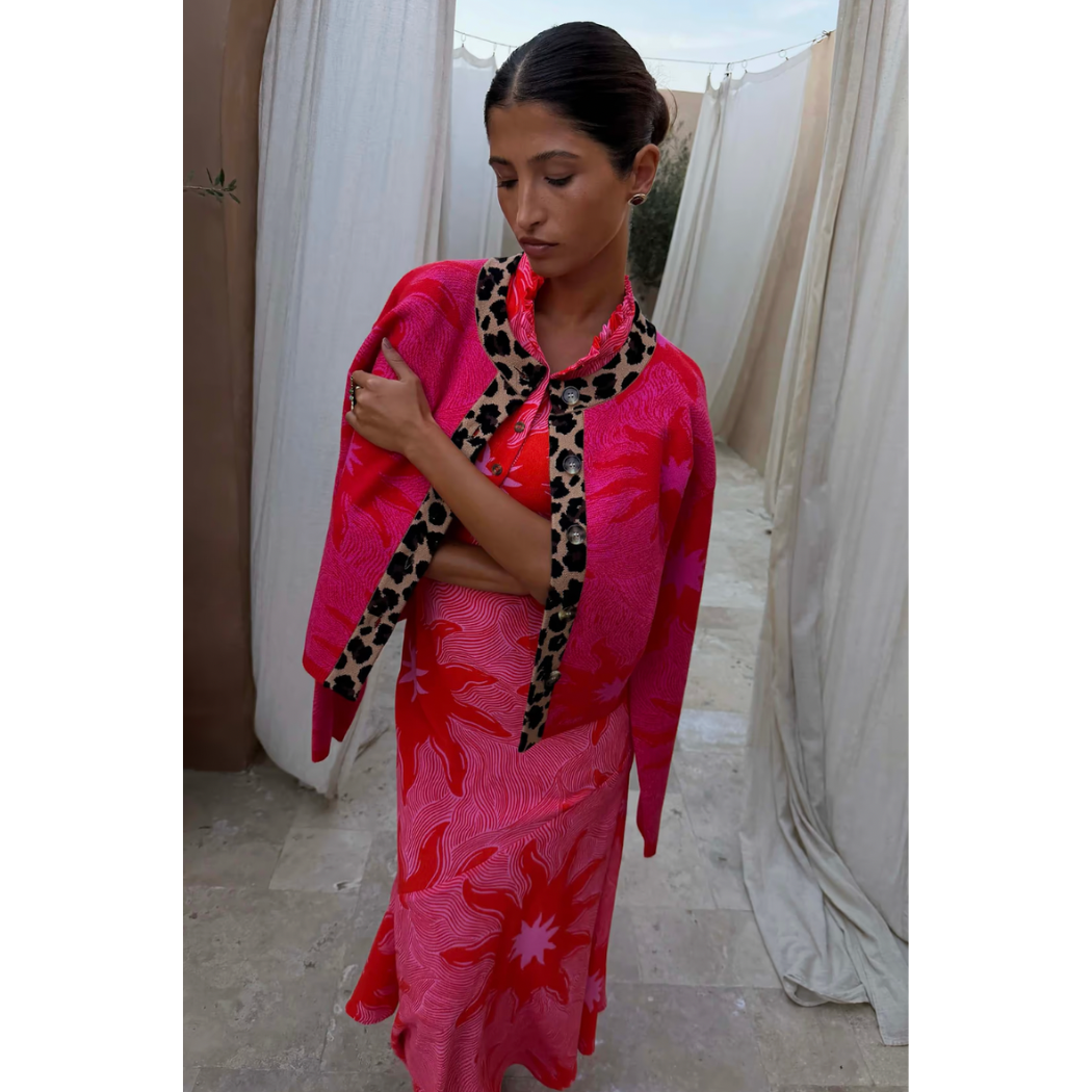 Pink Soleil Cardigan