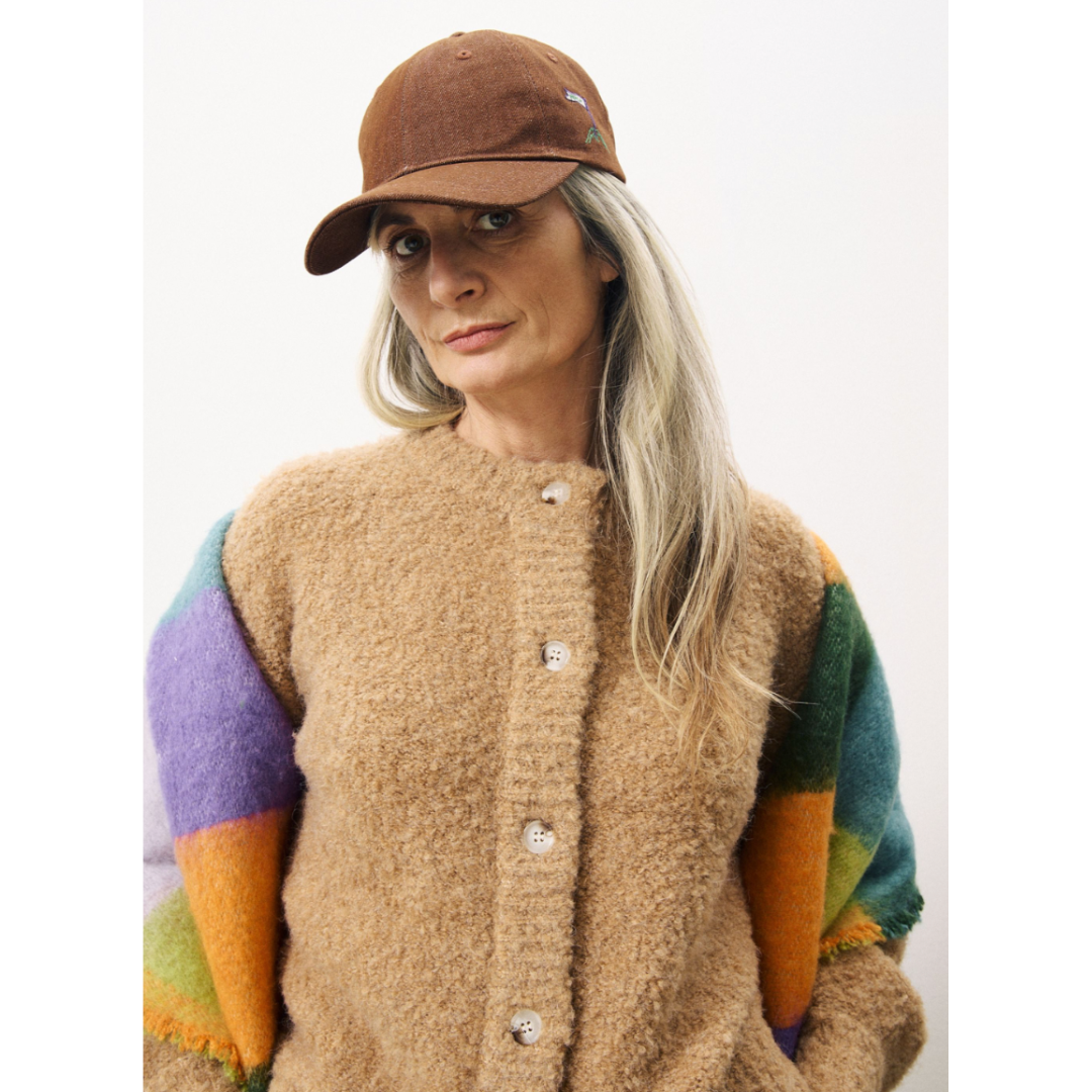 Megane Camel Cardigan