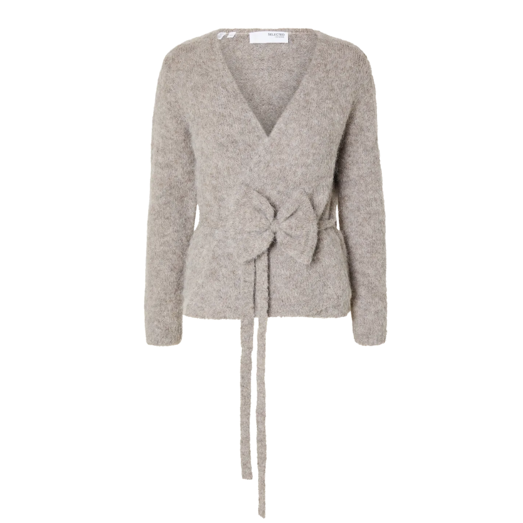 Gabbi Bow Wrap Cardigan
