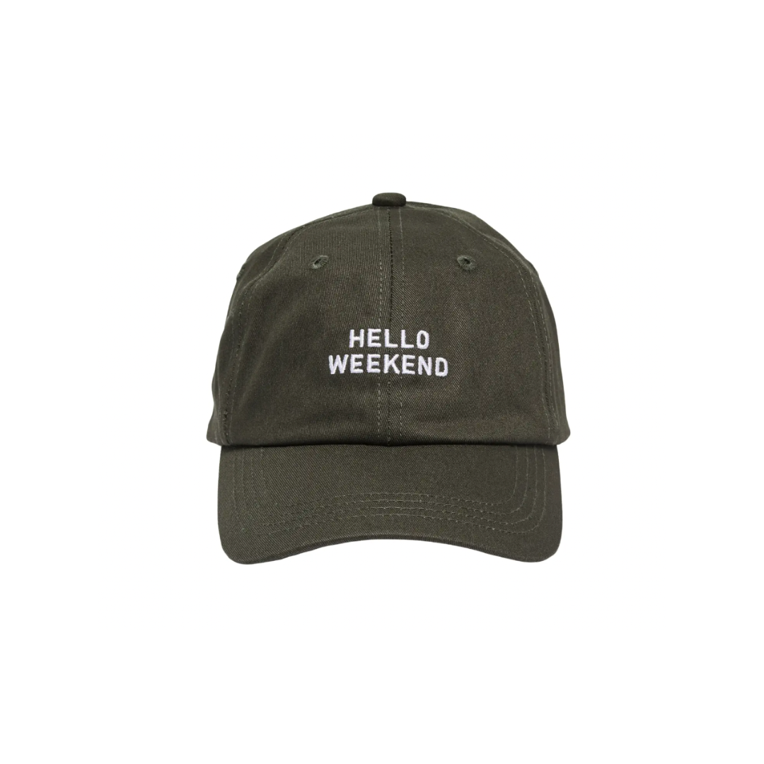 Hello Weekend Cap