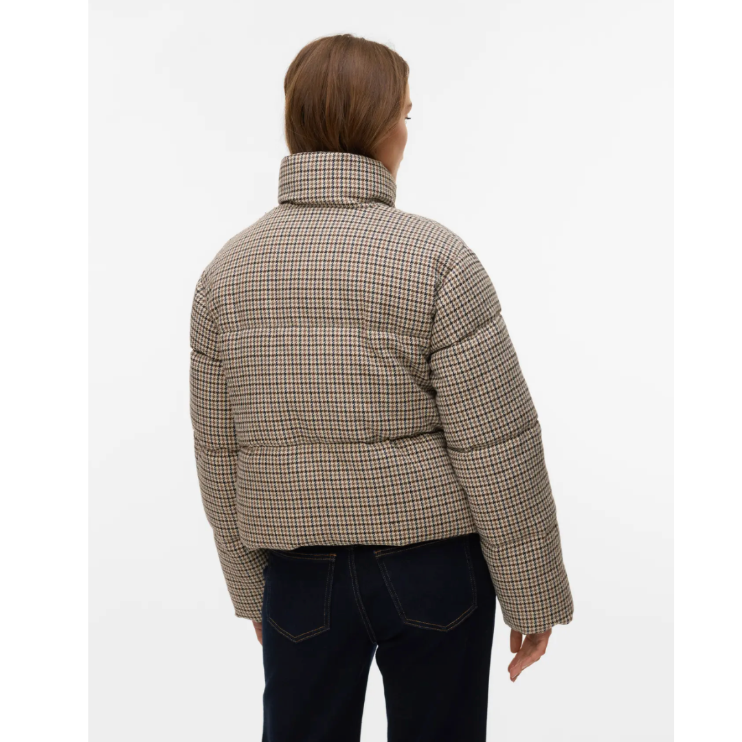 Lyon Houndstooth Puffer Jacket