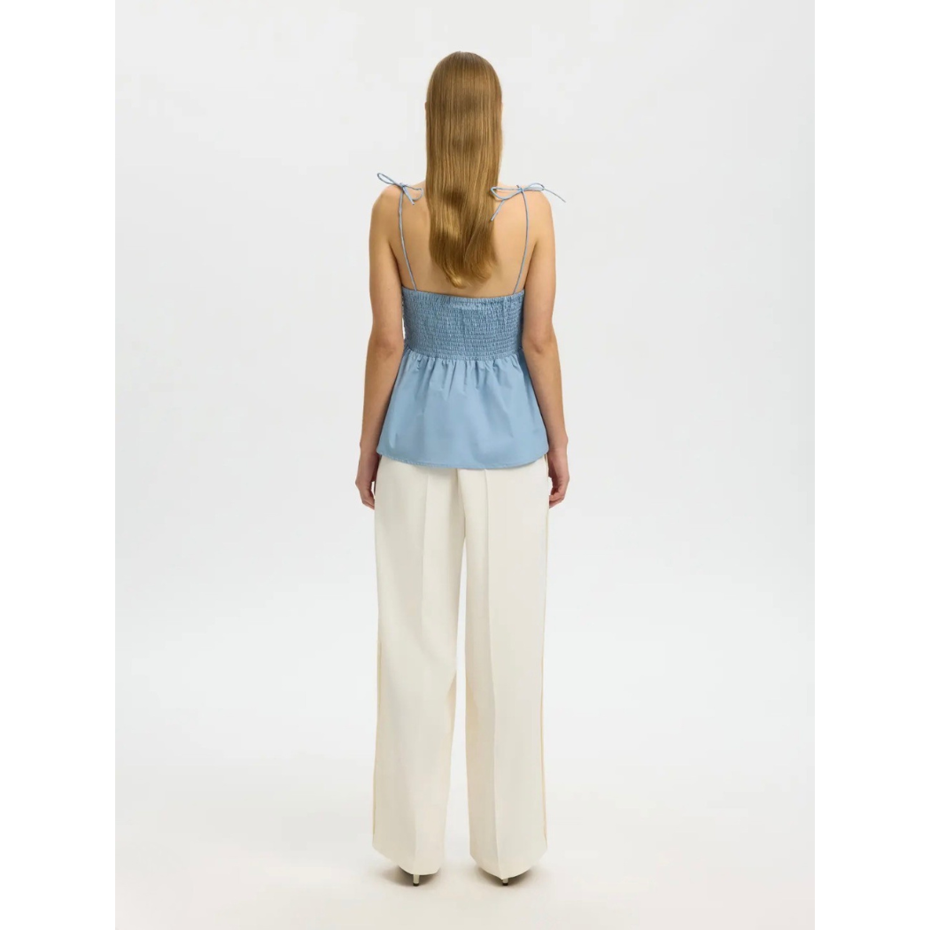 Delia Organic Cotton Strap Top