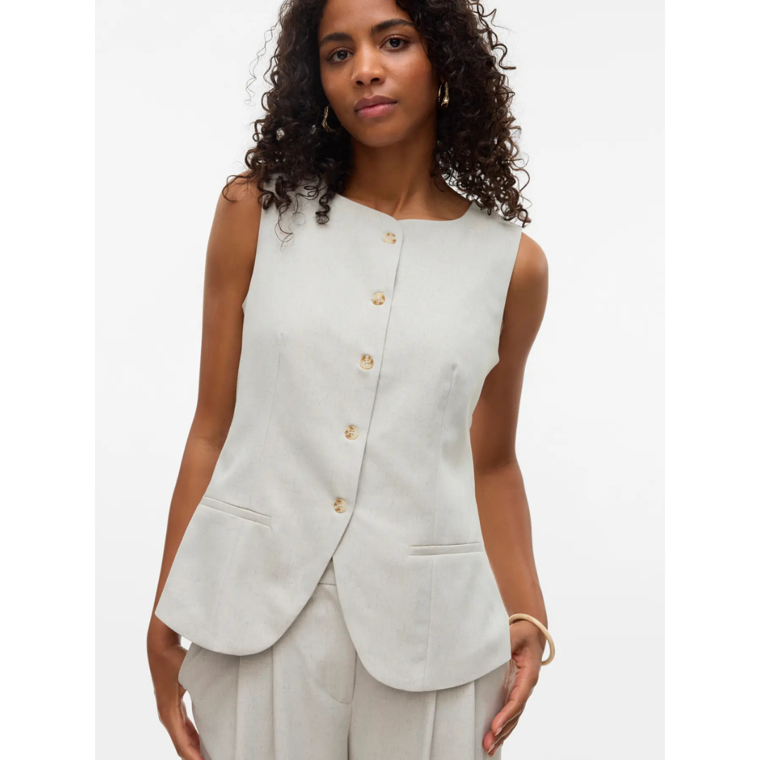 Mikela Long Waistcoat