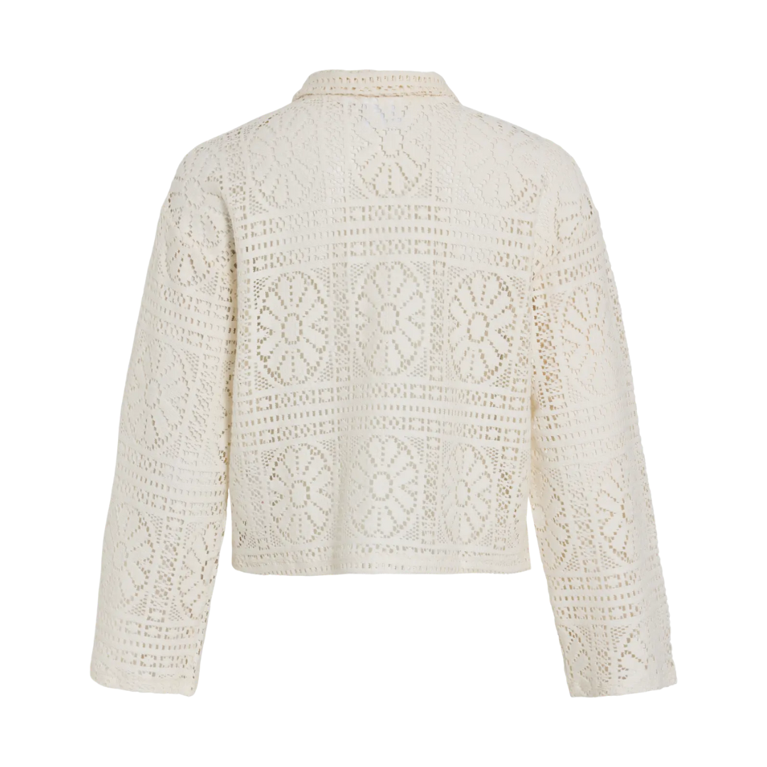 Merinda Crochet Cardigan