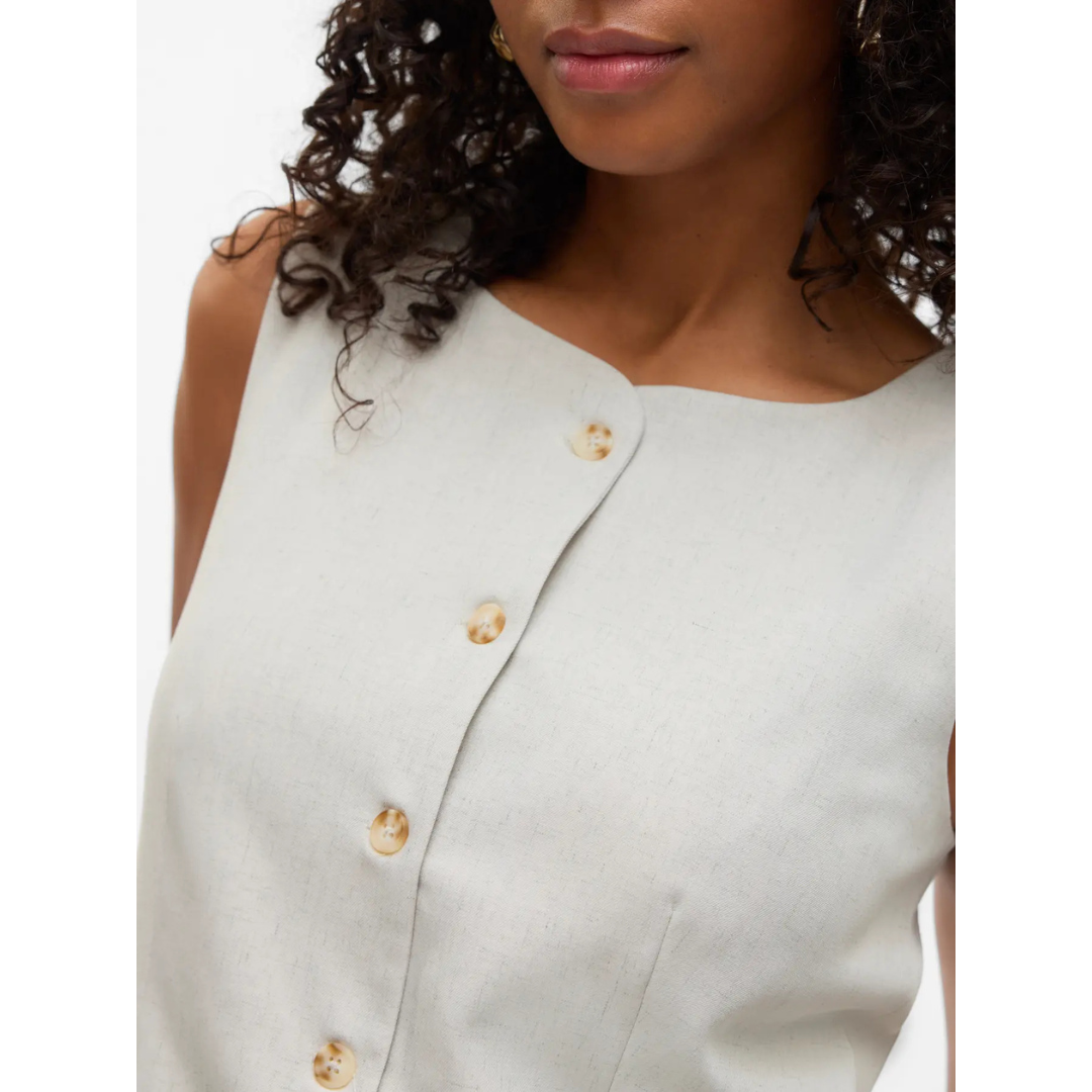 Mikela Long Waistcoat