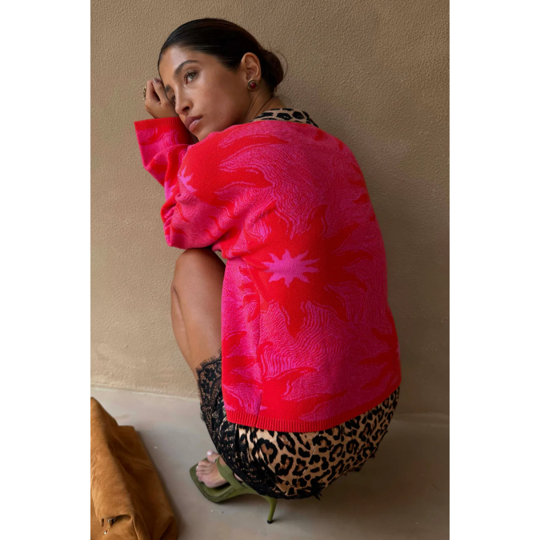 Pink Soleil Cardigan