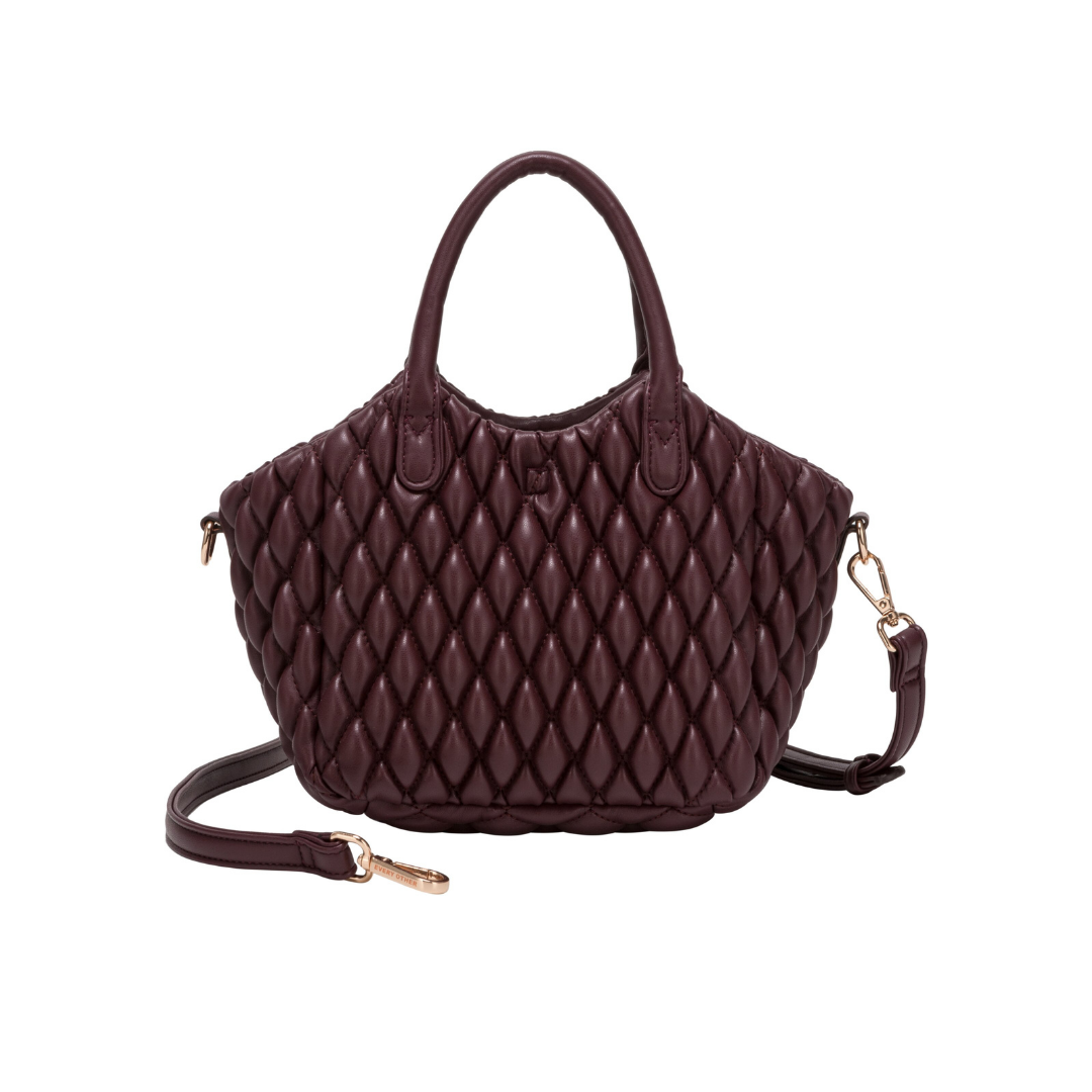 Burgundy Quilted Grab Bag