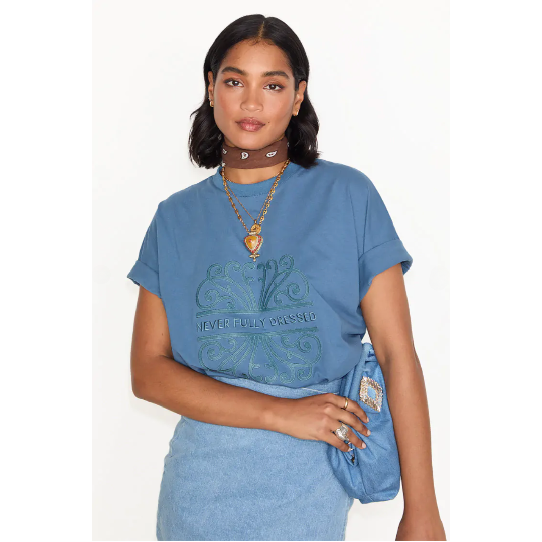 Washed Blue NFD T-Shirt
