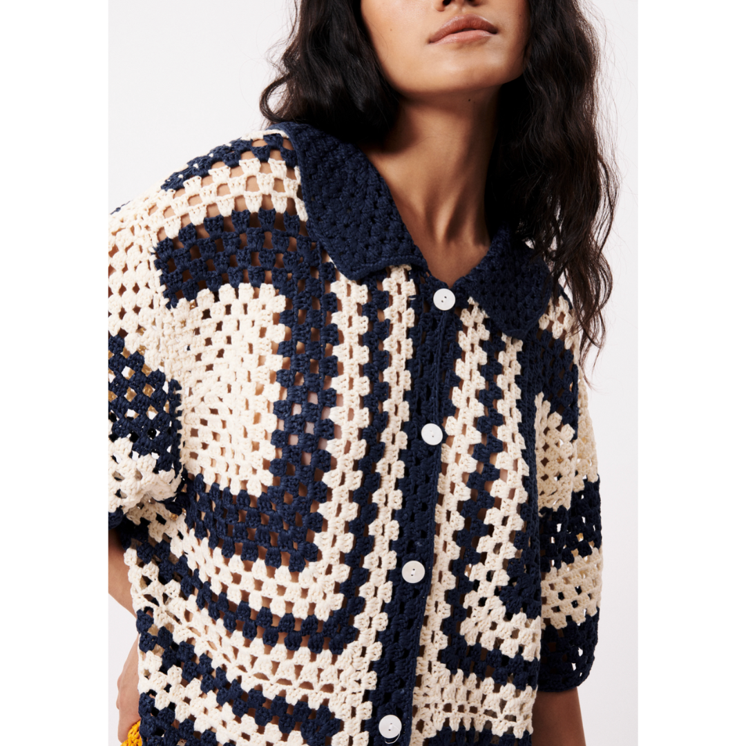 Pilar crochet jacket