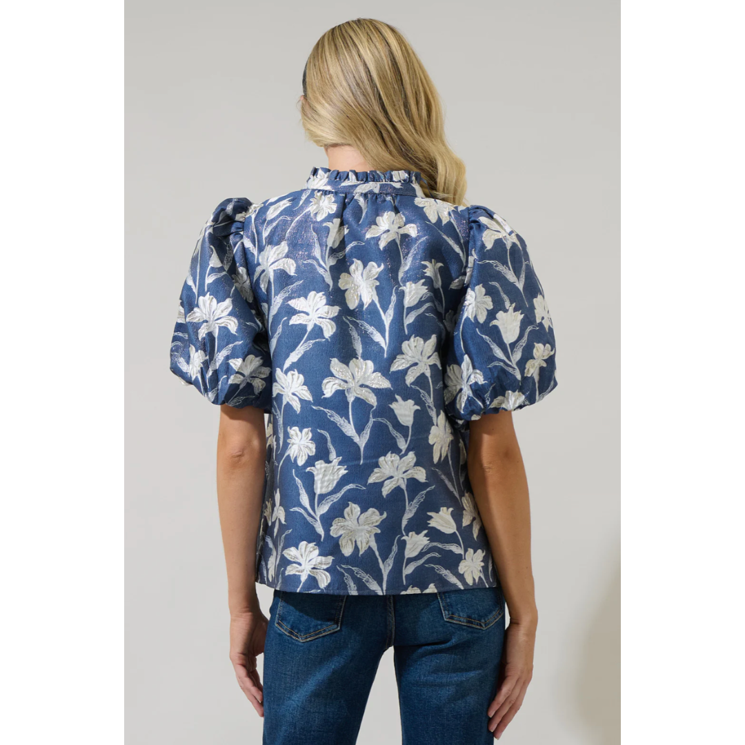 Tinsley Jacquard Top