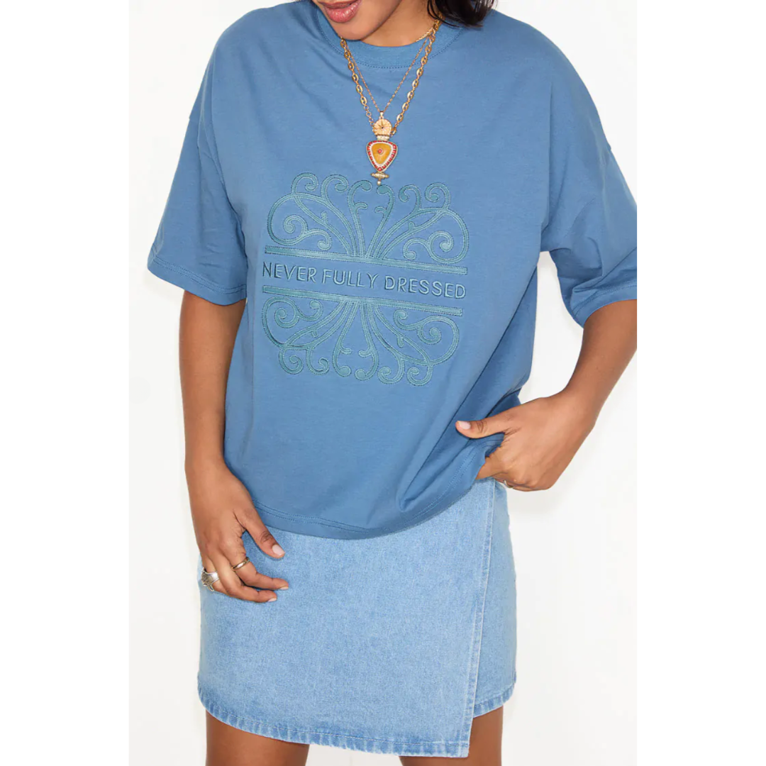 Washed Blue NFD T-Shirt