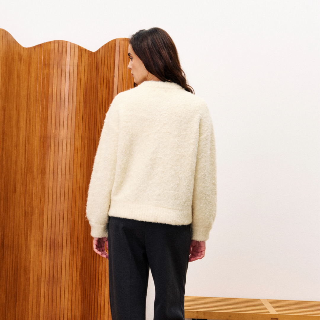 Selkirk Cream Cardigan
