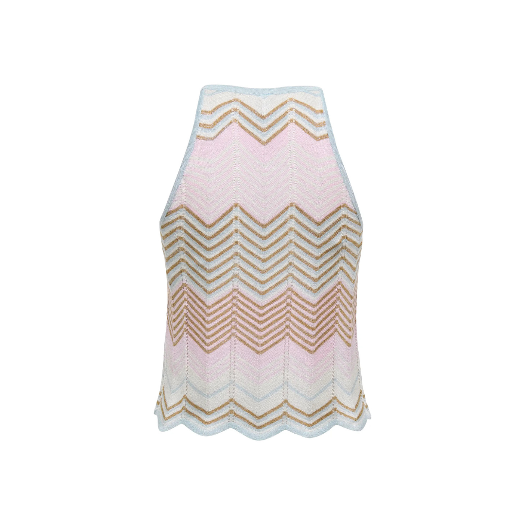 Cannes Crochet-knit Top