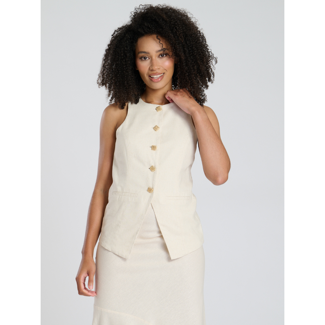 Capri Longline Waistcoat