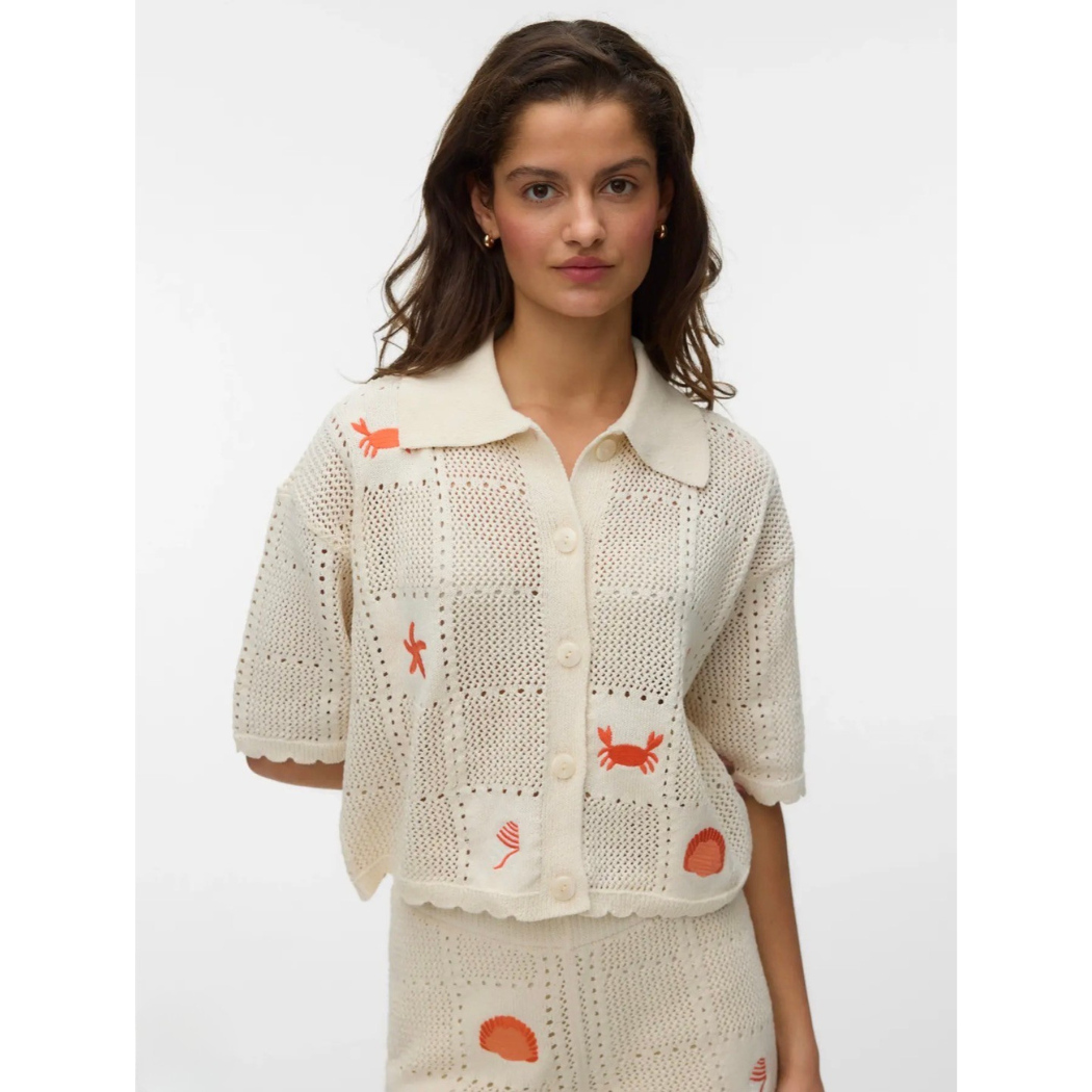 Esmey Cotton Blend Knit Shirt