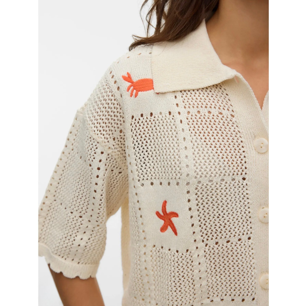 Esmey Cotton Blend Knit Shirt