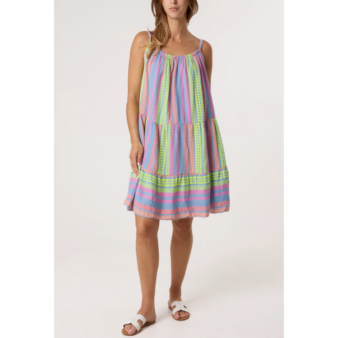 Positano Cheesecloth Dress