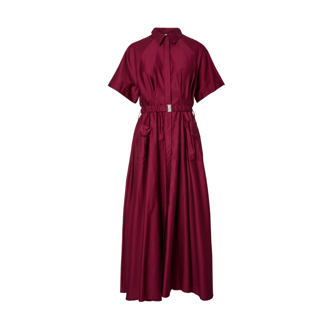 Simana Shirt Midi Dress