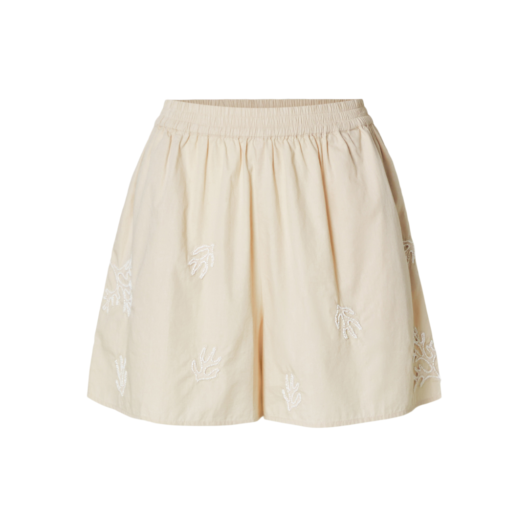 Melli Coral Embellished Shorts