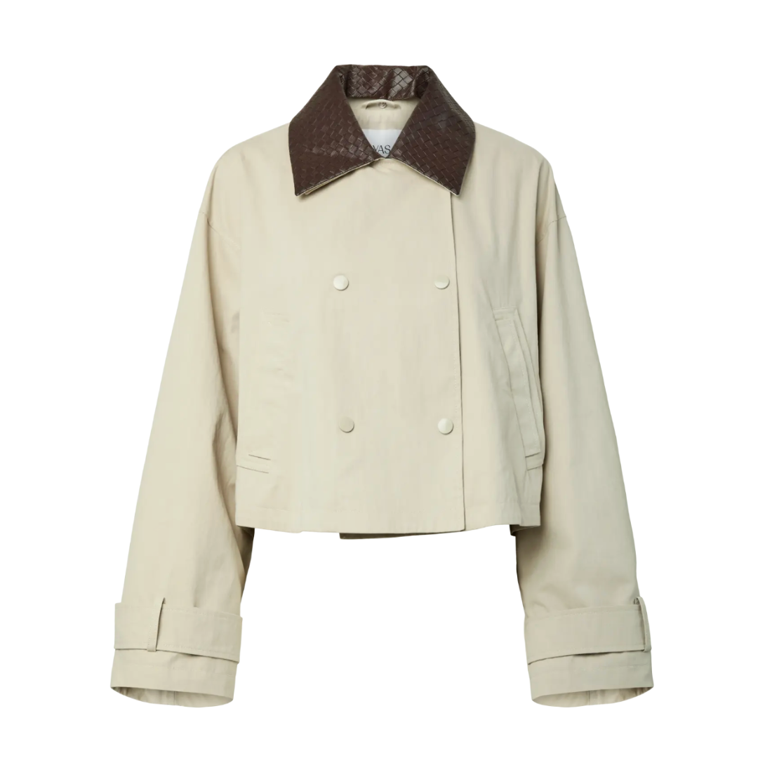 Porter Cropped Trench Jacket