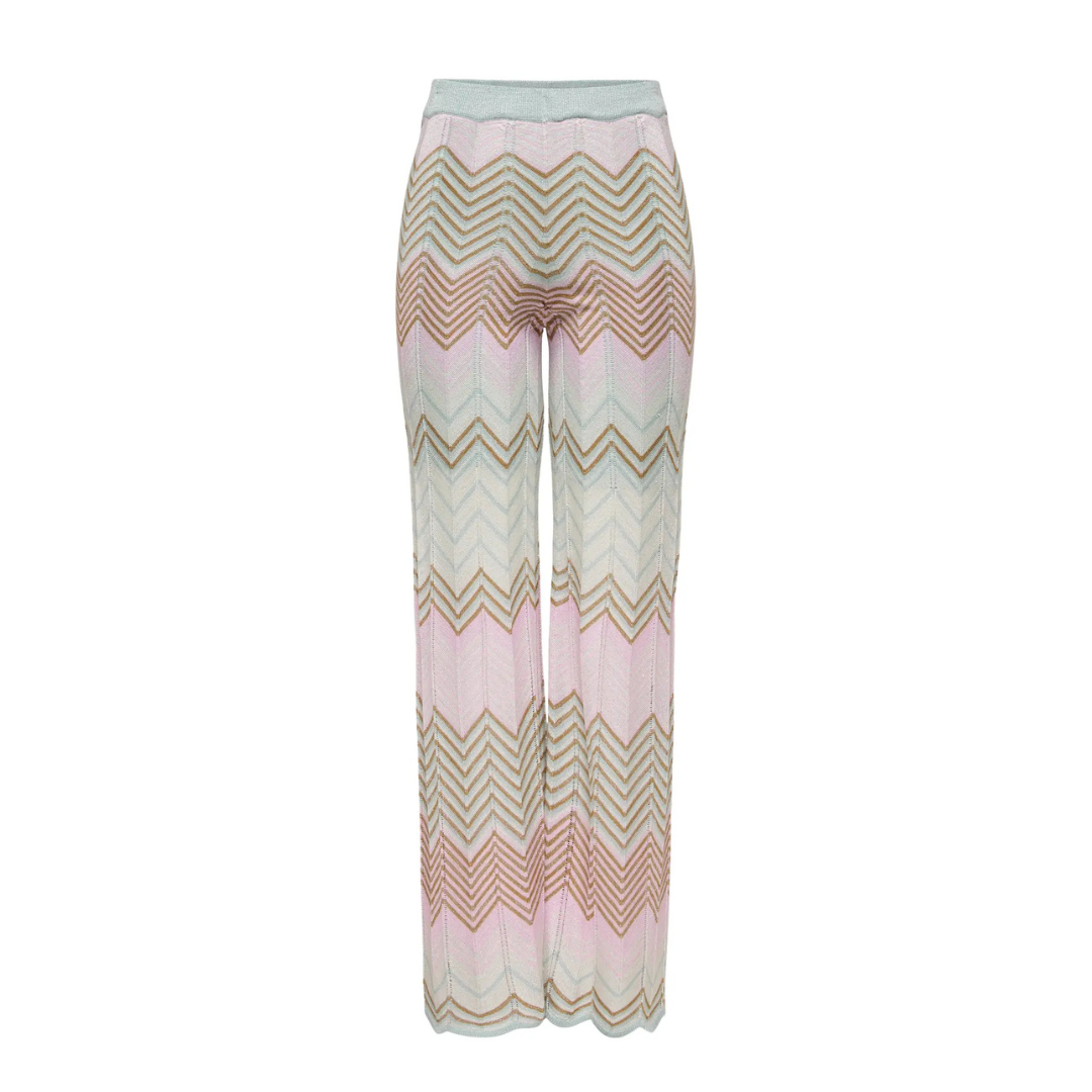 Cannes Crochet-knit Trousers