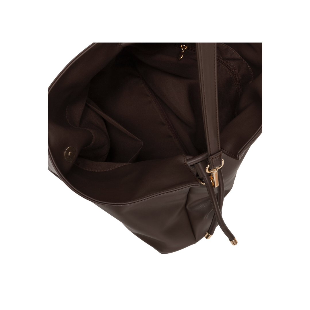Chocolate Draw String pouch Bag