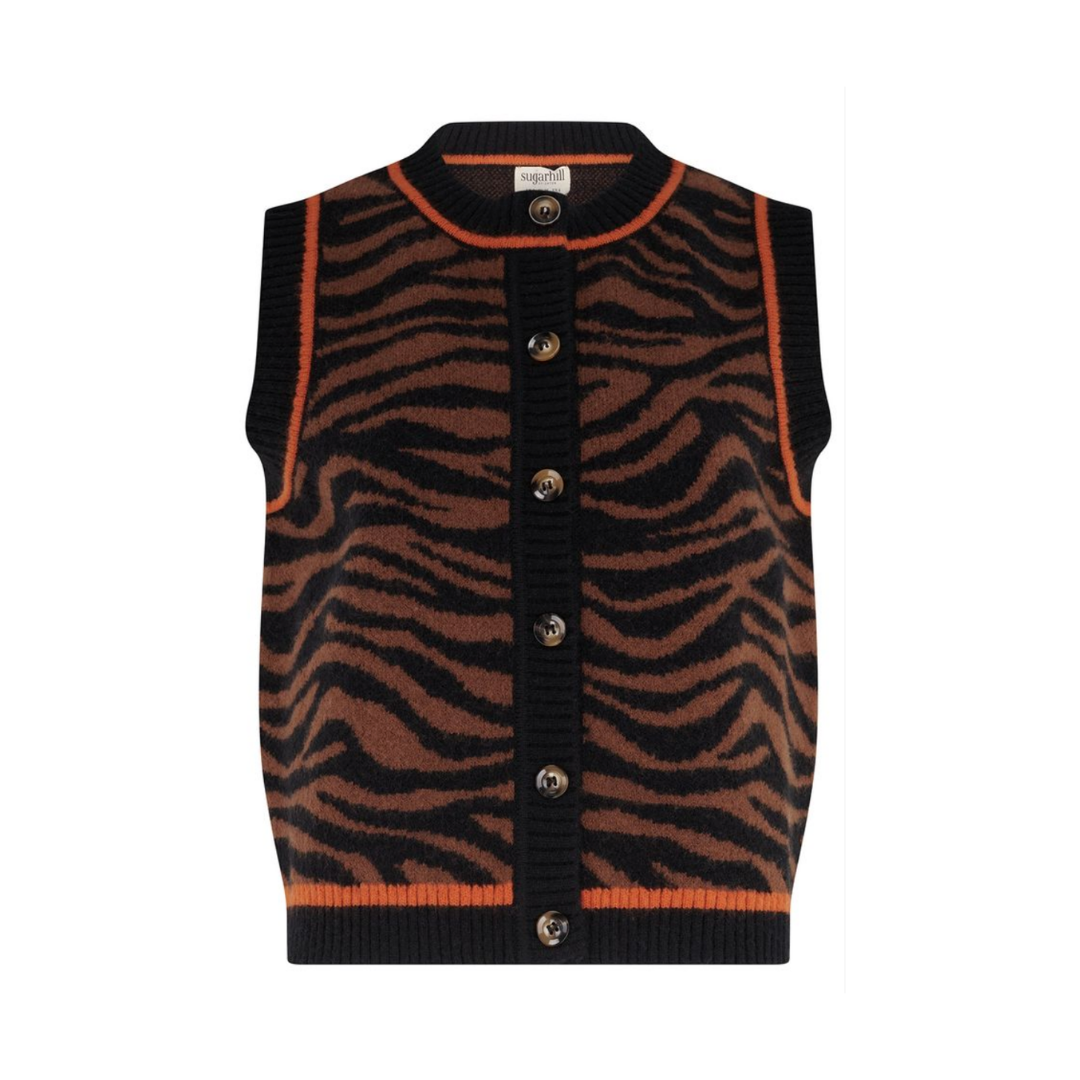 Natalie Knitted Waistcoat