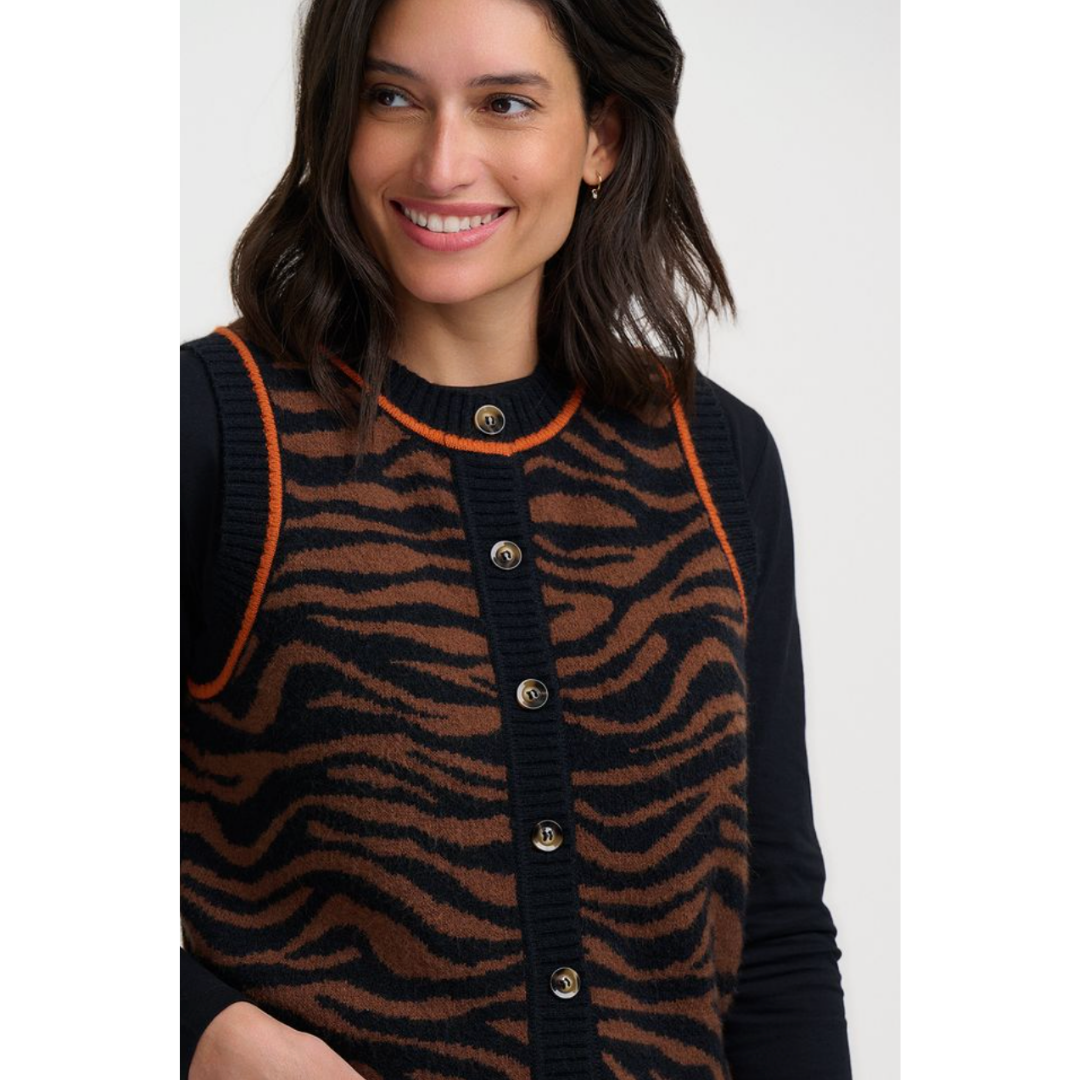Natalie Knitted Waistcoat