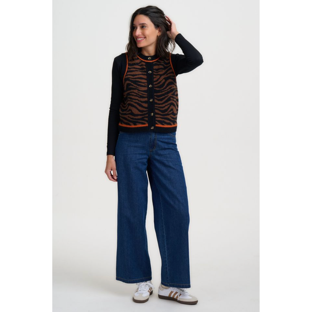 Natalie Knitted Waistcoat