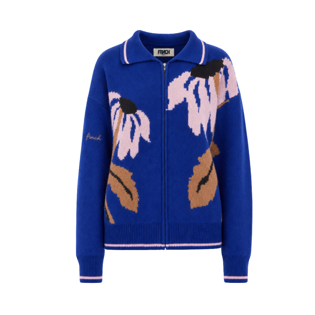 Wando Electric Blue Cardigan