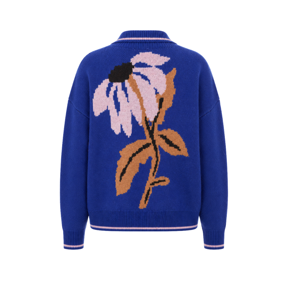 Wando Electric Blue Cardigan