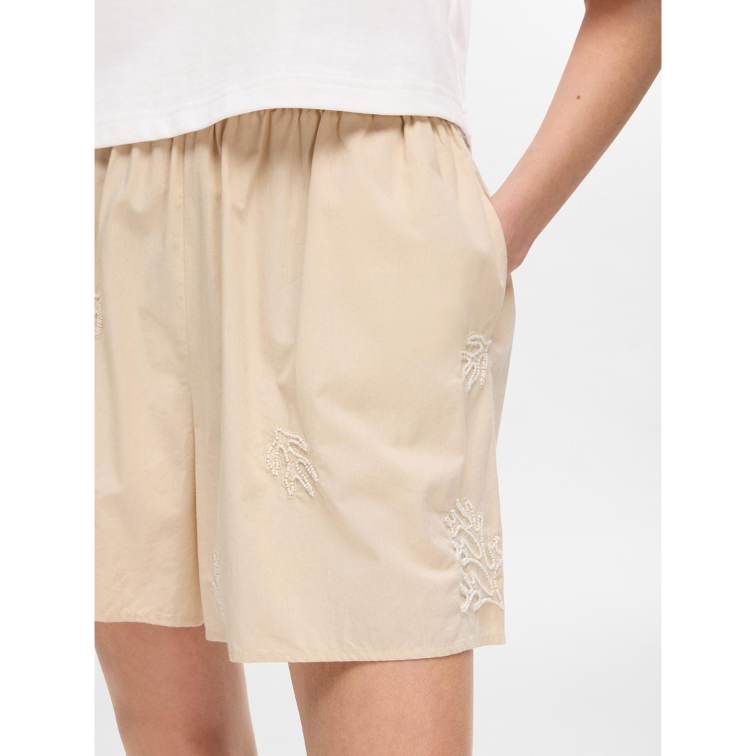 Melli Coral Embellished Shorts