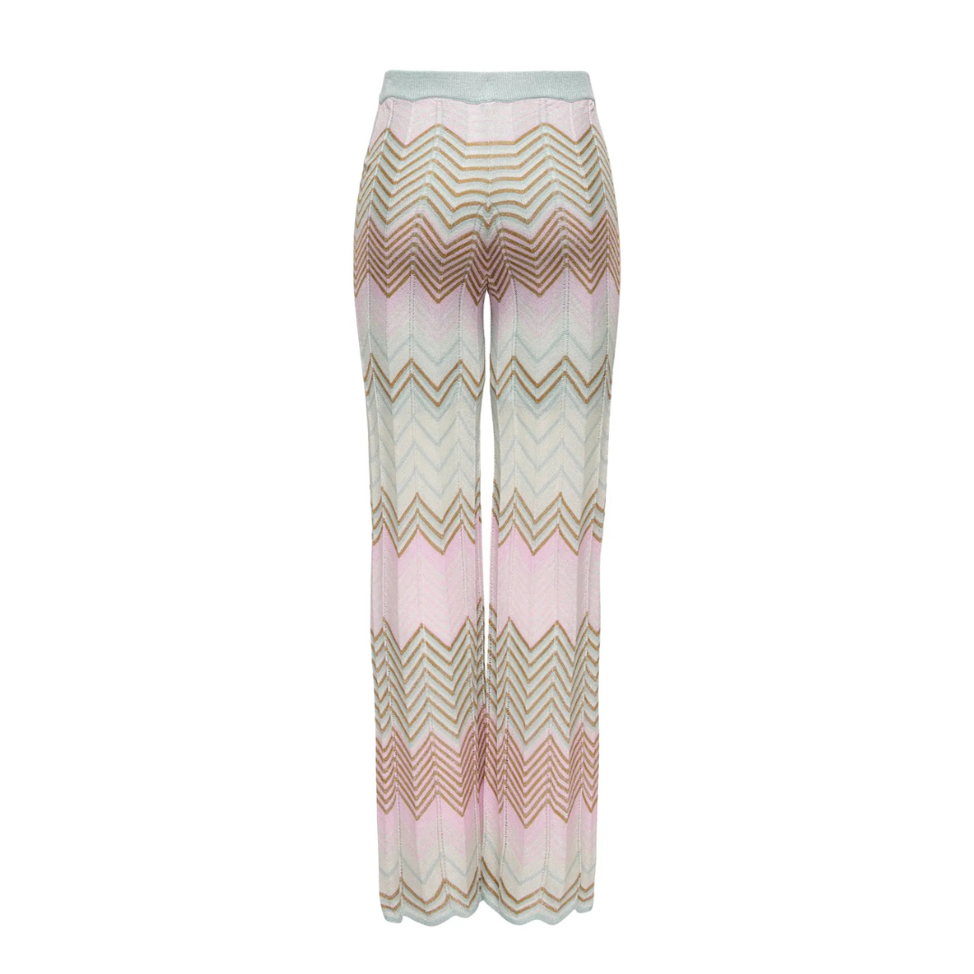 Cannes Crochet-knit Trousers