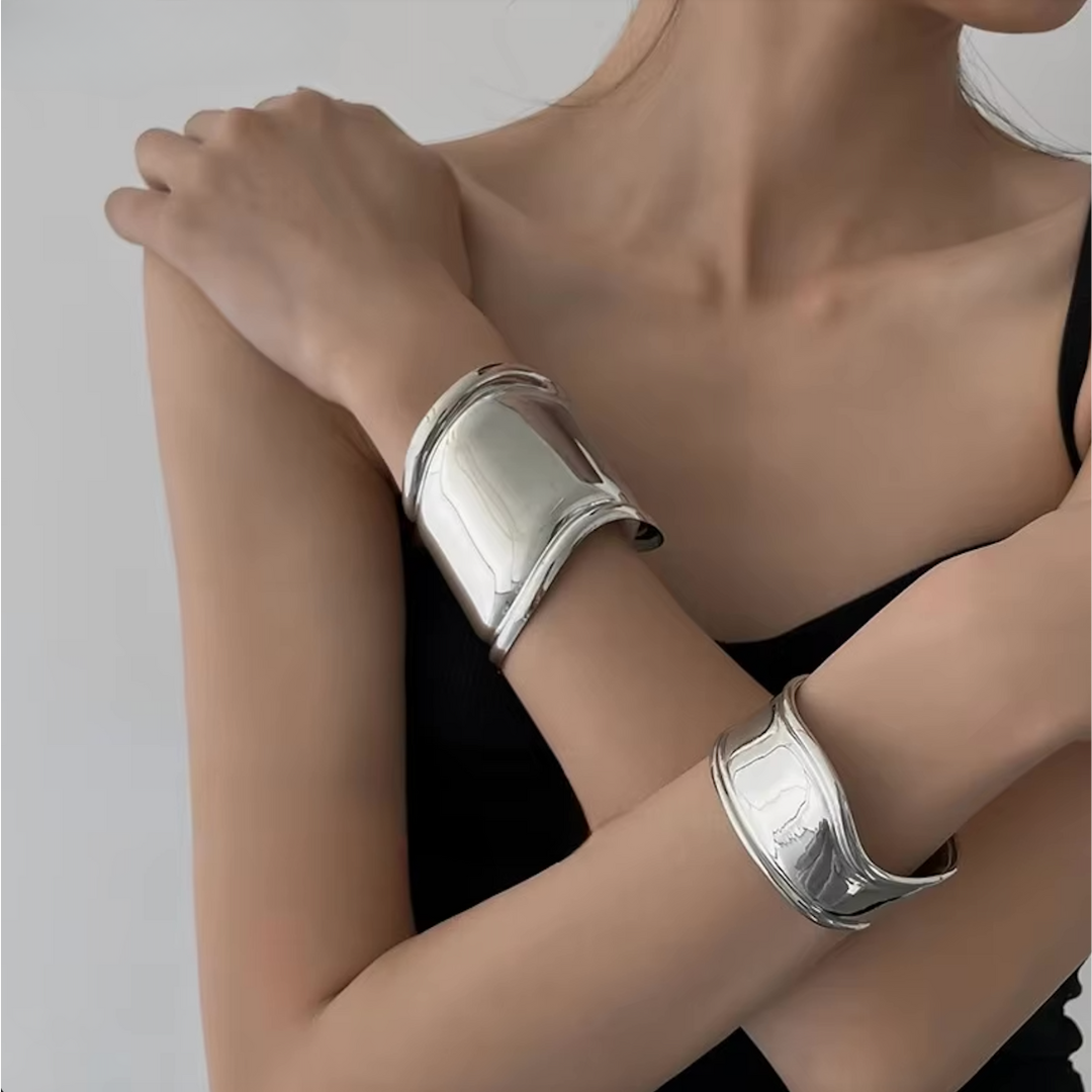 Silver Cuff Bangles