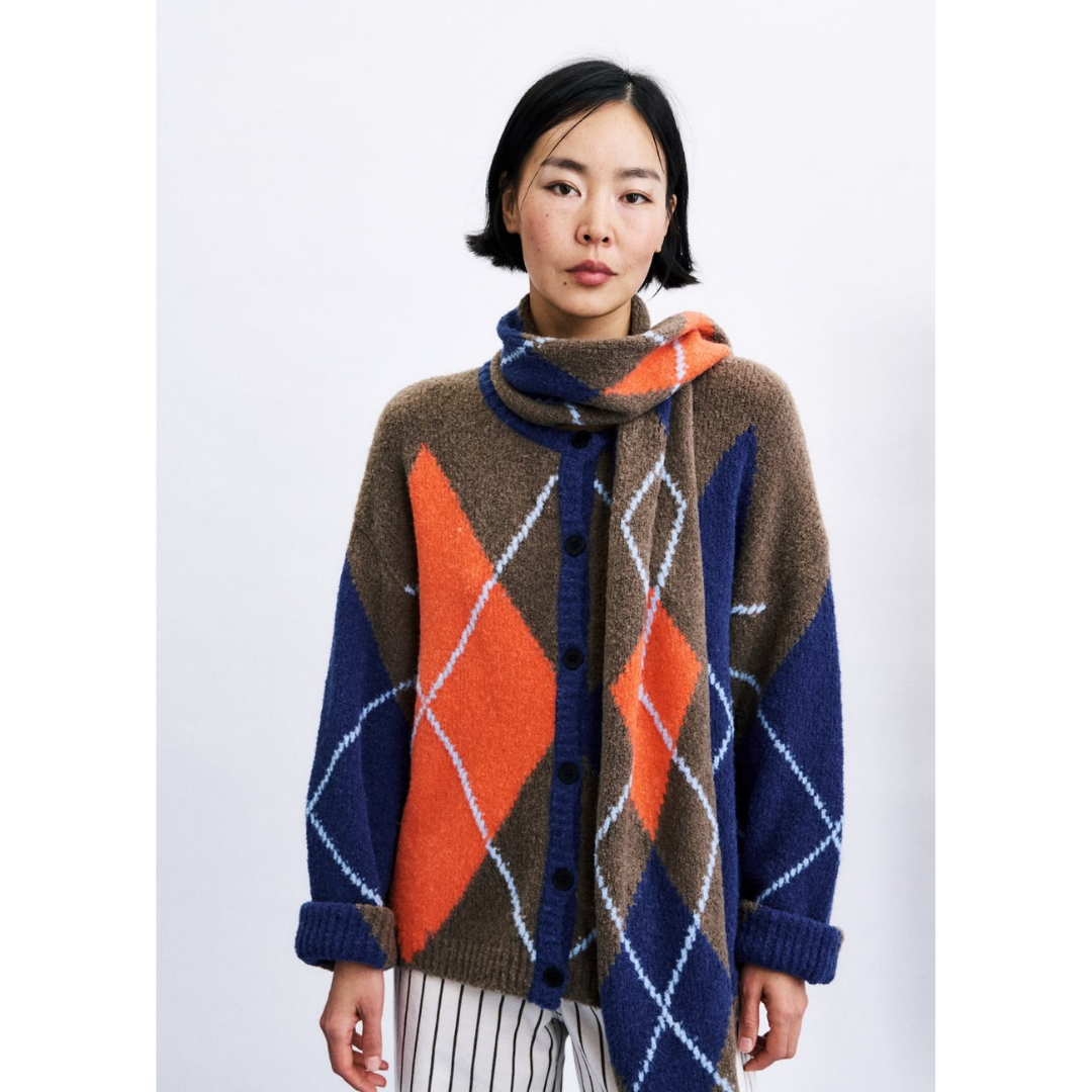 Bashira Argyle Scarf